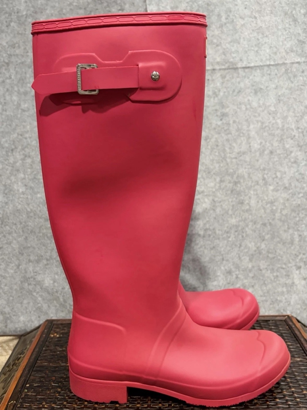 Hunter Pink Rain Boots - Picture 3 of 13